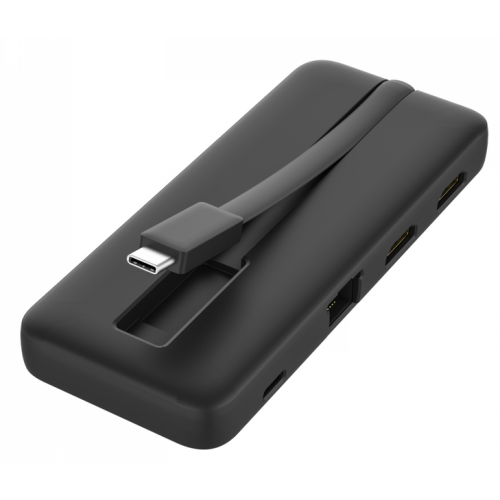 Mini Docking Station Dual 4K Display, Black