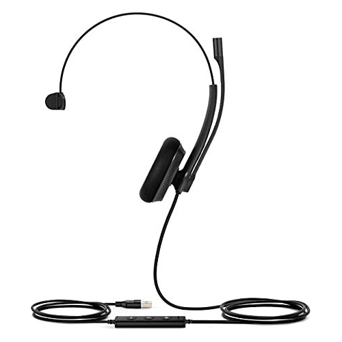 Casca cu microfon Yealink UH34 Lite Mono Microsoft Teams, USB-A, Black