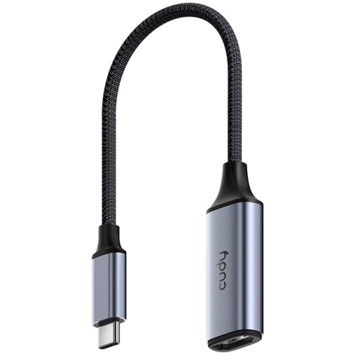 Adaptor Cudy UH401, USB-C male - HDMI female, Silver Gray
