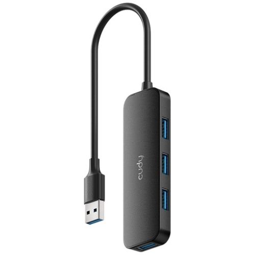 Hub USB Cudy UH40A, 4 x USB 3.2 Gen 1, Black