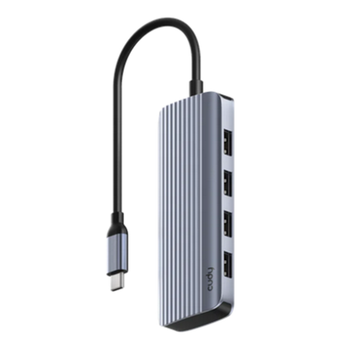 Docking Station Cudy UH500, Silver Gray