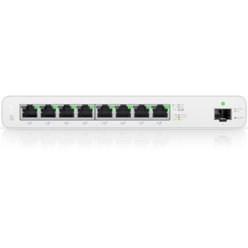 Switch Ubiquiti UISP-S, 8 porturi, PoE