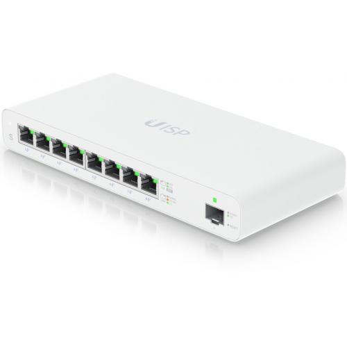 Switch Ubiquiti UISP-S, 8 porturi, PoE
