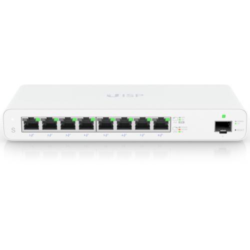 Switch Ubiquiti UISP-S, 8 porturi, PoE