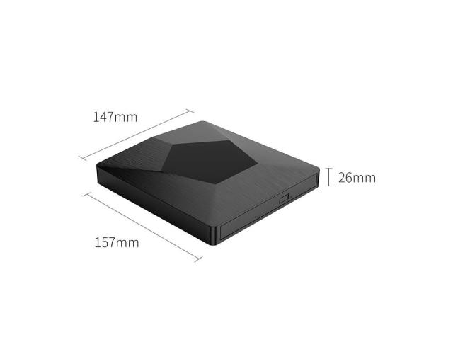 Unitate optica externa Orico XD007, DVD-RW, Black