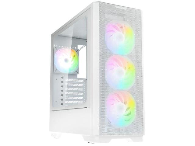 Carcasa Kolink Unity Solar Mesh ARGB White, Fara sursa