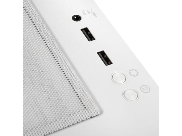 Carcasa Kolink Unity Solar Mesh ARGB White, Fara sursa