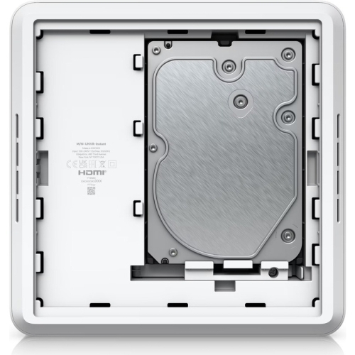 Ubiquiti UniFi UNVR-Instant-KIT-EU Compact Protect NVR Kit, includes (1) UniFi Protect NVR Instant with (4) G5 Turret Ultra cameras and (1) 1TB HDD, delivering an all-in-one solution for fast and effortless setup