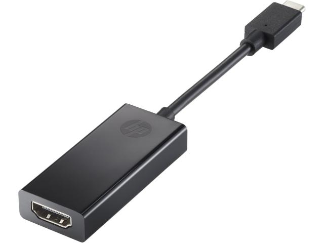 Adaptor HP 2PC54AA, USB-C - HDMI, Black
