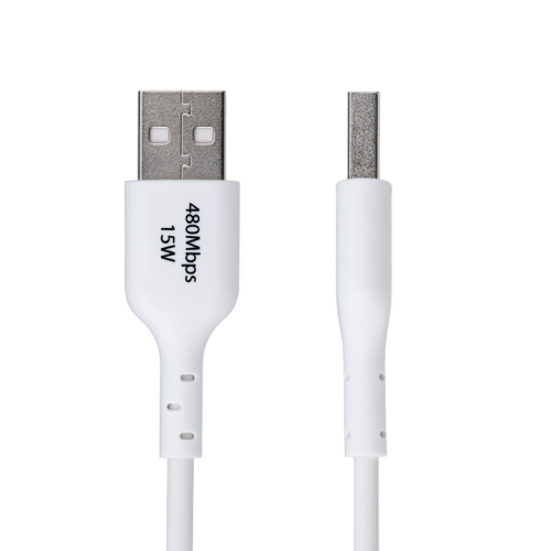 Cablu de date Startech USB2AC1MNCWHE, USB-A male - USB-C male, 1 m, White