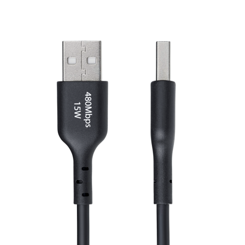 Cablu de date Startech USB2AC2MNC, USB-A male - USB-C male, 2 m, Black