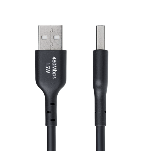 Cablu de date Startech USB2AC3MNC, USB-A male - USB-C male, 3 m, Black
