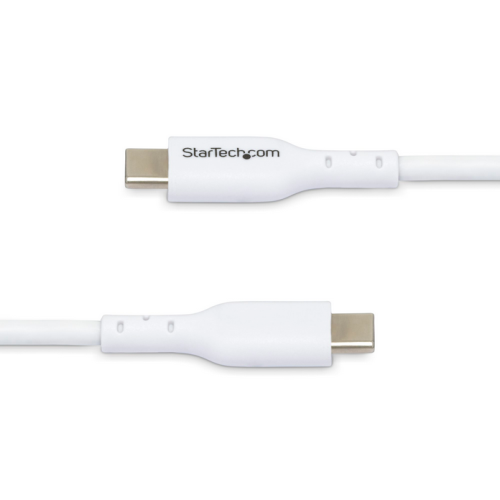 1M WHITE USB-C CABLE 2-PACK/.