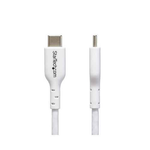 Cablu de date Startech USB2CC3MWHE, USB-C male - USB-C male, 3m, White