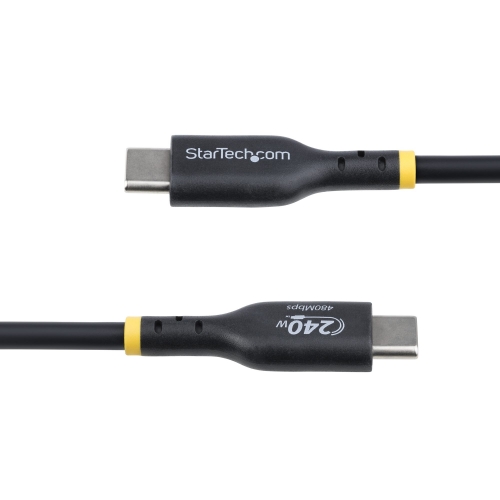 Cablu Startech USB2EPR4M, USB-C male - USB-C male, 4m, Black