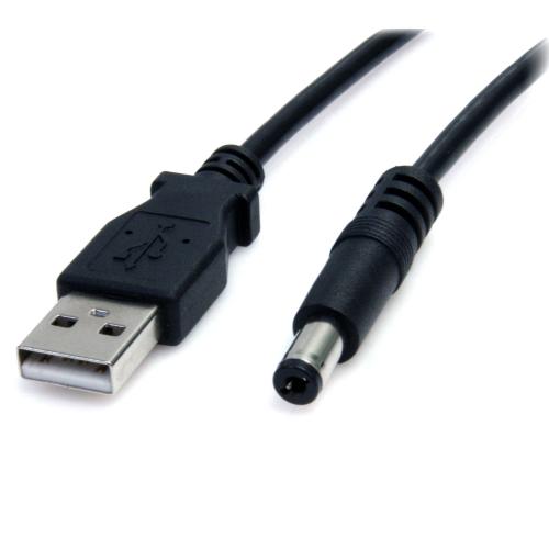 Cablu Startech USB2TYPEM2M, USB - 5.5mm, 2m, Black