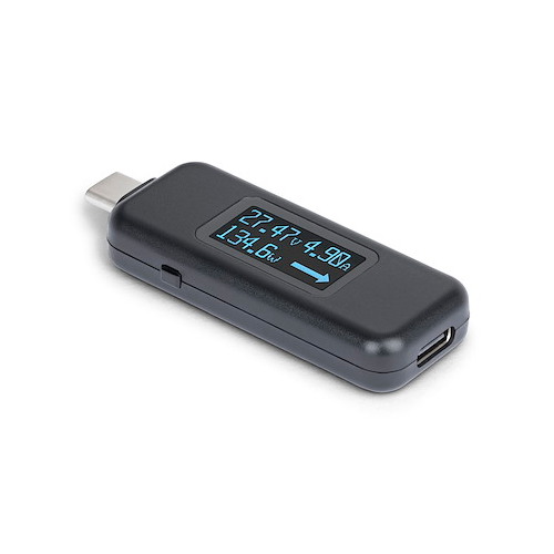 Tester USB-C Startech USBC-PWRTESTER, 240 W, Black