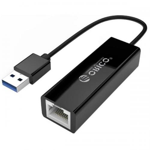 Placa de retea Orico UTJ-U3-BK, USB