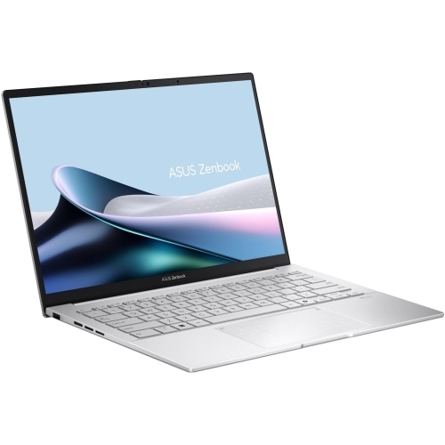 Laptop ASUS Zenbook 14 OLED UX3405CA-PP725X, Intel Core Ultra 9 285H, 14 inch, RAM 32 GB, SSD 1 TB, Intel Arc 140T, Windows 11 Pro, Foggy Silver