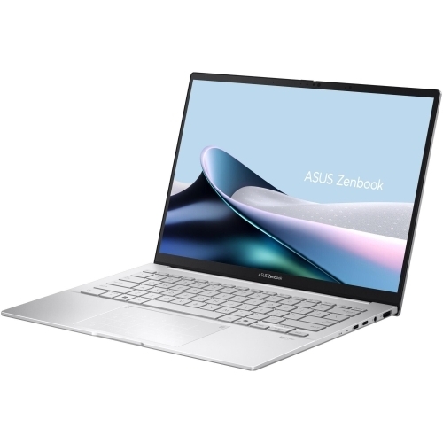 Laptop ASUS Zenbook 14 OLED UX3405CA-PP725X, Intel Core Ultra 9 285H, 14 inch, RAM 32 GB, SSD 1 TB, Intel Arc 140T, Windows 11 Pro, Foggy Silver