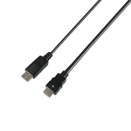 Cablu V7 V7DP14HDMI21-3M-BLK, HDMI male - DsiplayPort male, 3m, Black