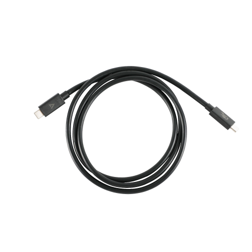 Cablu V7 V7USB4-1.2M, Thunderbolt 4 male - Thunderbolt 4 male, 1.2m, Black