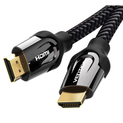 Cablu Vention VAA-B05-B100, HDMI male - HDMI male, 1 m, Black
