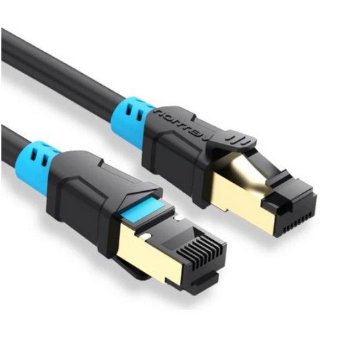 Patch cord Vention VAP-A06-B200, Cat6, S/FTP, 3 m, Black