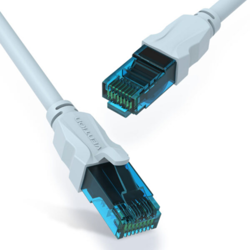 Patch cord UTP Vention, Cat. 5E, RJ-45 (T) la RJ-45 (T), 1M, , Ecranat, , , Albastru, 