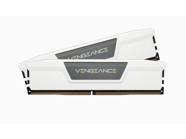 Kit Memorie Corsair Vengeance White Intel XMP 3.0, 64GB, DDR5-5600MHz, CL40, Dual Channel