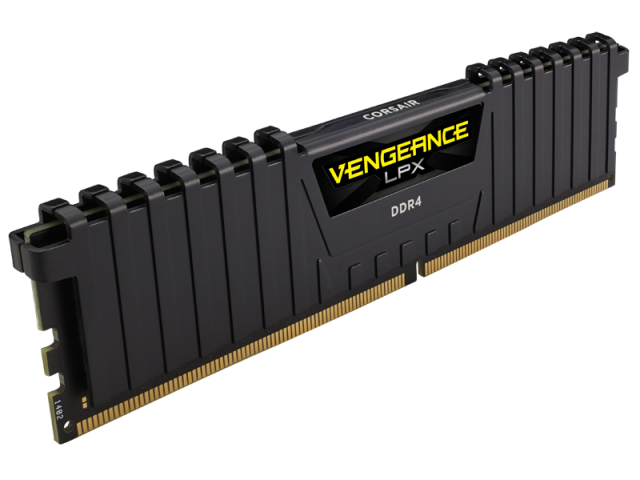 Kit Memorie Corsair Vengeance LPX Black, 16GB, DDR4-3200MHz, CL16, Dual Channel