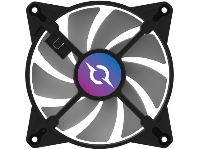 Ventilator AQIRYS Cetus 4M-12IL09B-RGB, RGB LED, 120mm, Black