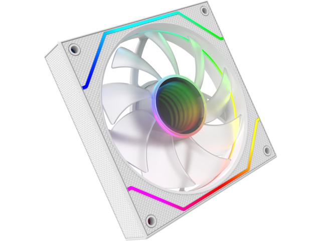 Ventilator 120 mm AQIRYS Cetus 4P-12SLI18W-ARGB