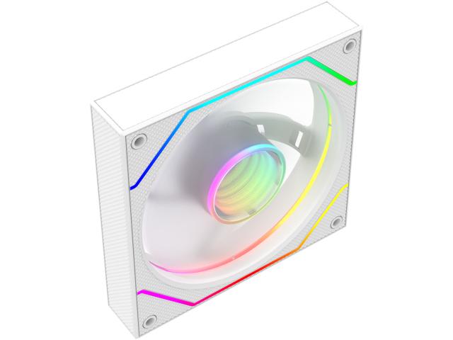 Ventilator 120 mm AQIRYS Cetus 4P-12SLI18W-ARGB