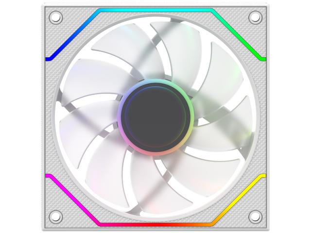 Ventilator 120 mm AQIRYS Cetus 4P-12SLI18W-ARGB