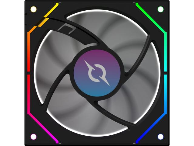 Ventilator 120 mm AQIRYS Cetus 4P-12SLI26-ARGB