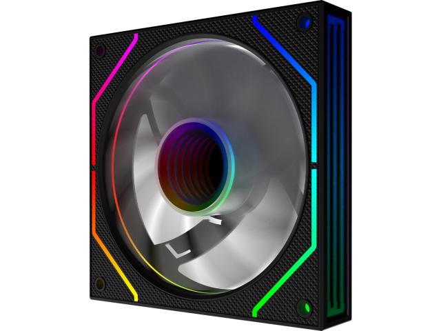 Ventilator 120 mm AQIRYS Cetus 4P-12SLI26-ARGB