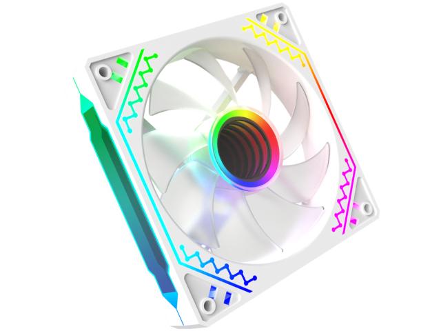Ventilator 120 mm AQIRYS Cetus 6P-12DLO16W-ARGB