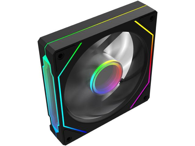 Ventilator 120 mm AQIRYS Cetus 6P-12SLI17B-ARGB