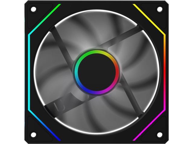 Ventilator 120 mm AQIRYS Cetus 6P-12SLI17B-ARGB
