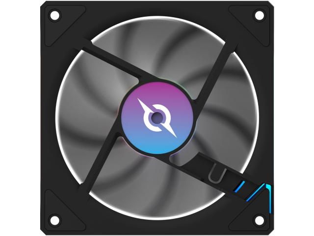 Ventilator 120 mm AQIRYS Cetus 6P-12SLI17B-ARGB