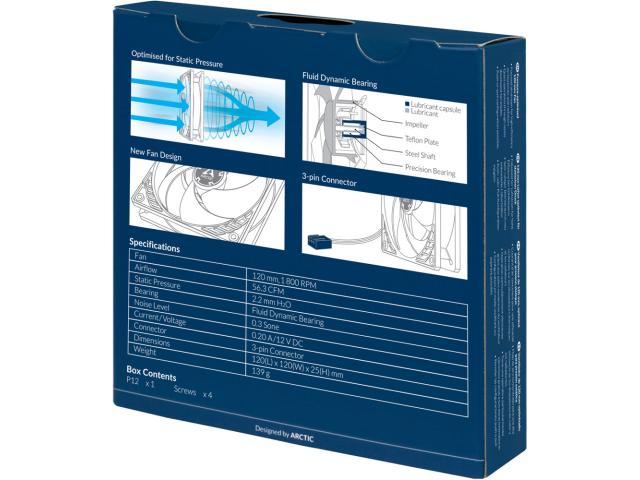 Ventilator Arctic P12, 120mm