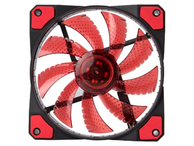 Ventilator Marvo FN-11 red LED, 120mm