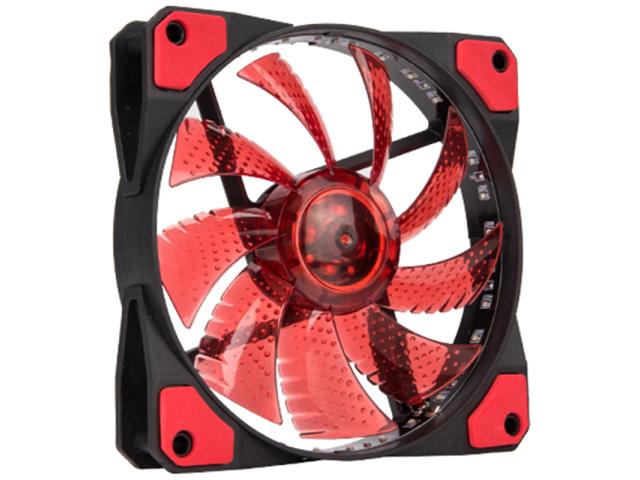 Ventilator Marvo FN-11 red LED, 120mm