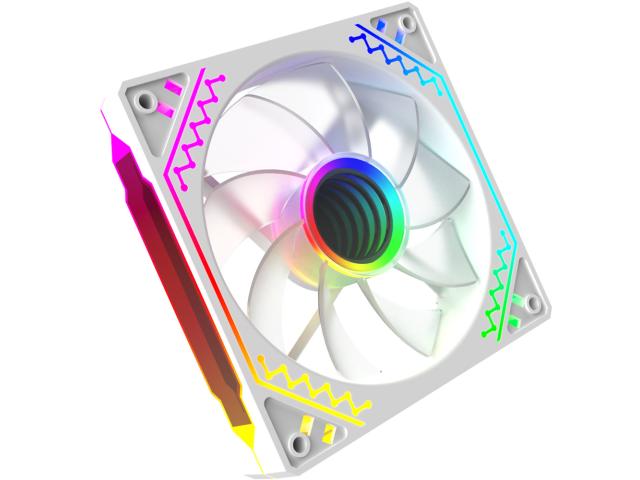 Ventilator 120 mm Reverse Blade AQIRYS Cetus 6P-12DLRB16W-ARGB