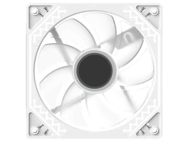 Ventilator 120 mm Reverse Blade AQIRYS Cetus 6P-12DLRB16W-ARGB