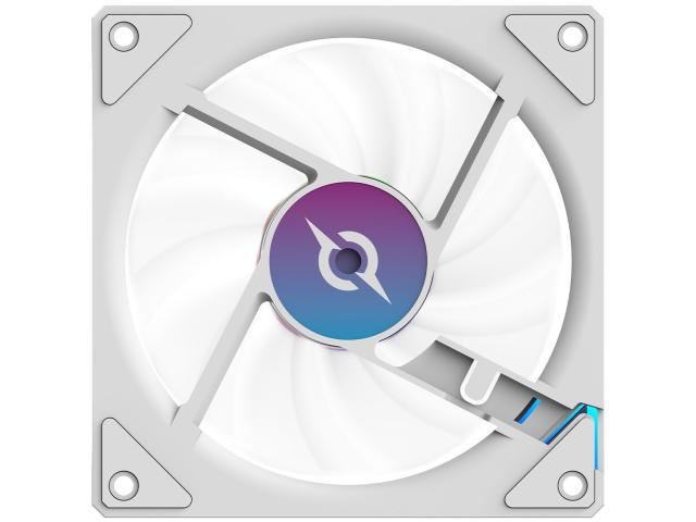 Ventilator 120 mm Reverse Blade AQIRYS Cetus 6P-12SRB17W-ARGB