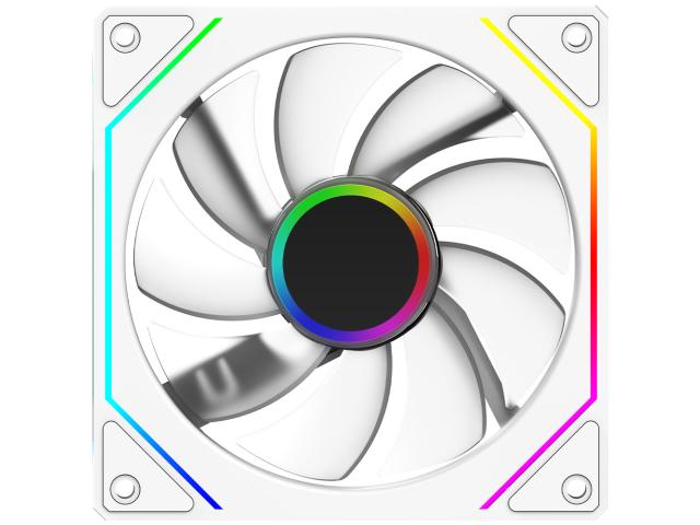 Ventilator 120 mm Reverse Blade AQIRYS Cetus 6P-12SRB17W-ARGB