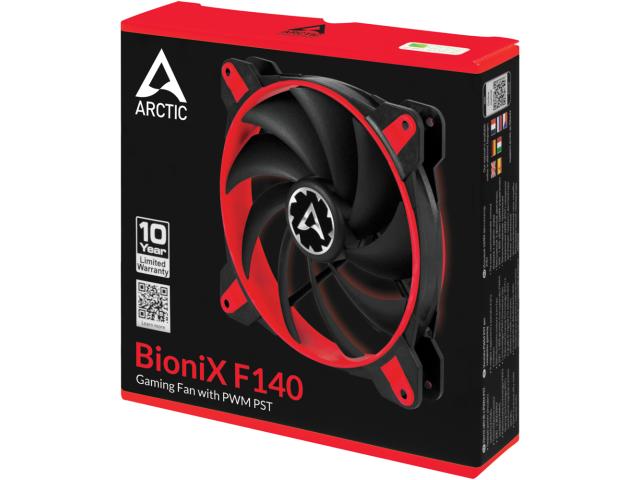 Ventilator Arctic BioniX F140 Red, 140mm