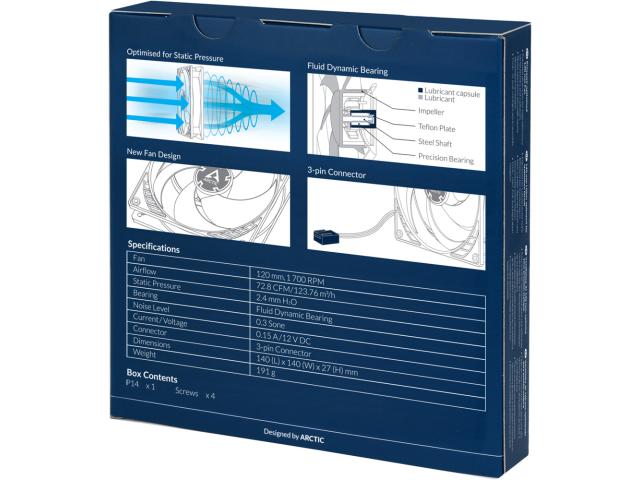 Ventilator Arctic P14, 140mm